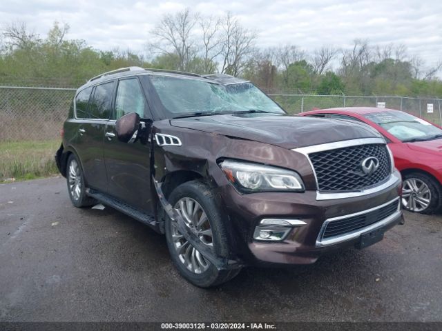 Auction sale of the 2017 Infiniti Qx80, vin: JN8AZ2NE4H9151817, lot number: 39003126