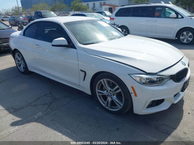 39003245 :رقم المزاد ، WBA3T3C53G5A42303 vin ، 2016 Bmw 435i مزاد بيع