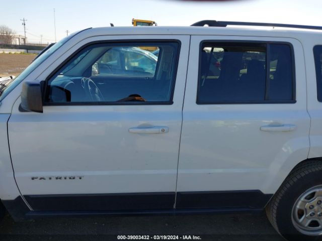 1C4NJPBA7GD609350 Jeep Patriot Sport
