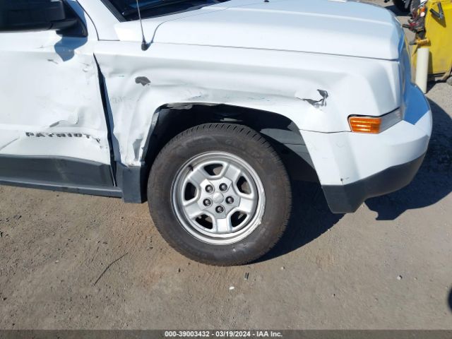 1C4NJPBA7GD609350 Jeep Patriot Sport