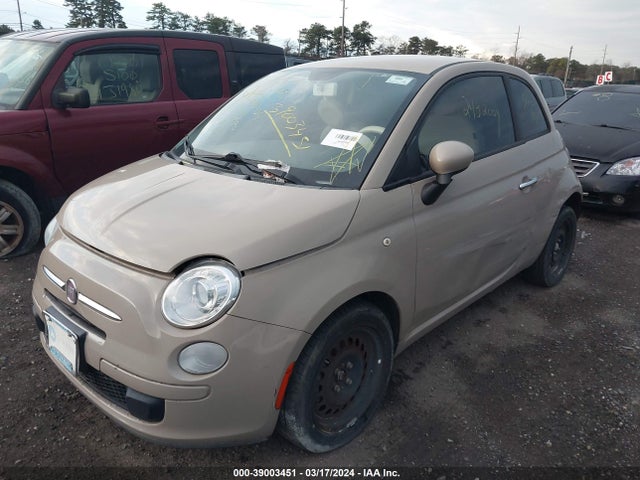 2012 FIAT 500 3C3CFFAR2CT335476 Photo 1