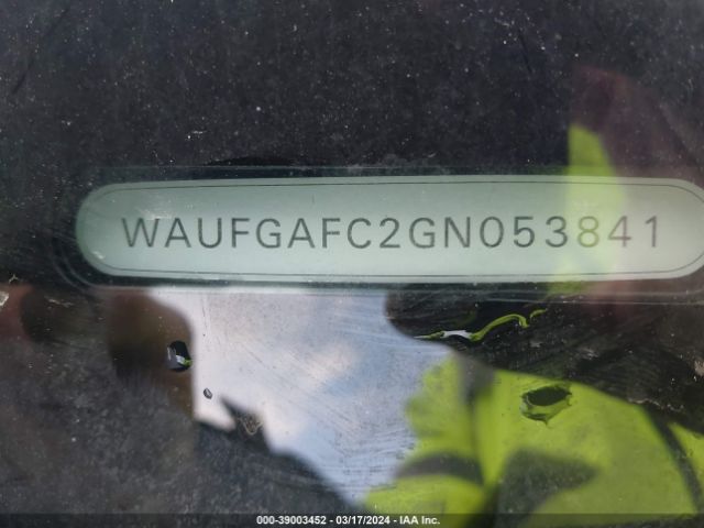 WAUFGAFC2GN053841 Audi A6 3.0t Premium Plus