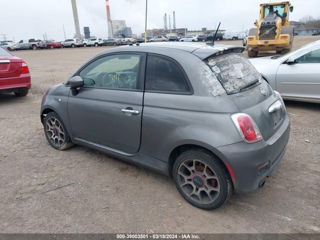 2012 FIAT 500 3C3CFFBR9CT103875 Photo 2