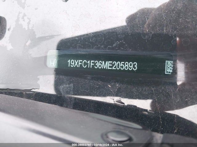 Honda CIVIC EX 2021 19XFC1F36ME205893 Image 9