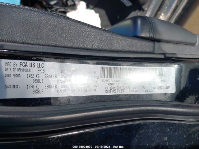 Dodge Durango Gt Plus Rwd 2020 1C4RDHDGXLC129674 Image 9