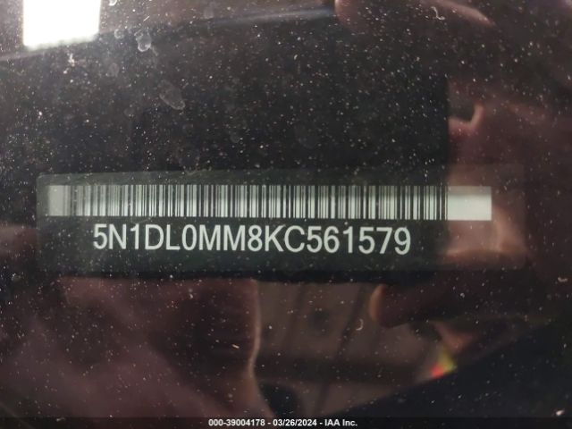 5N1DL0MM8KC561579 Infiniti QX60 LUXE