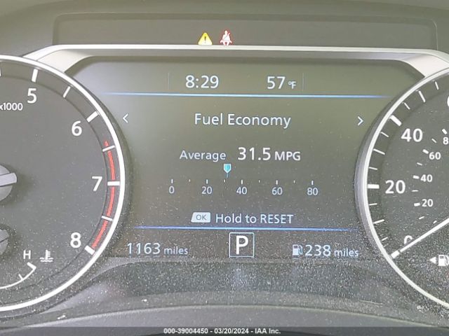 1N4BL4DW7RN369322 Nissan Altima Sv Intelligent Awd