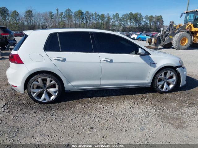 3VW4T7AUXFM003963 Volkswagen Golf Gti 2.0t Se 4-door