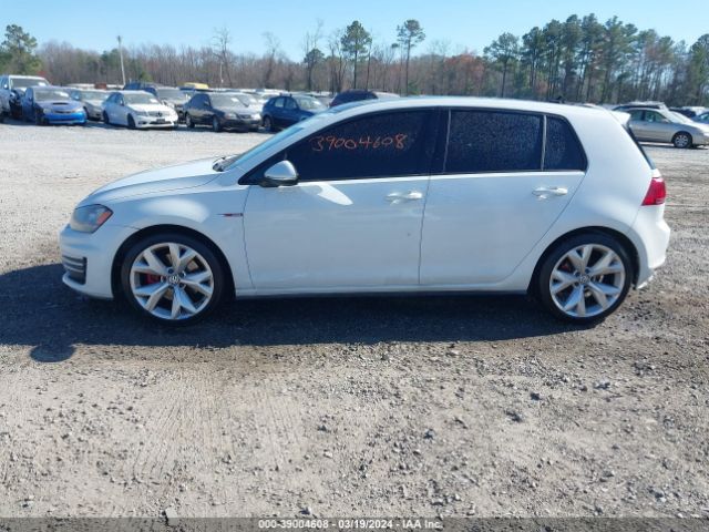 3VW4T7AUXFM003963 Volkswagen Golf Gti 2.0t Se 4-door