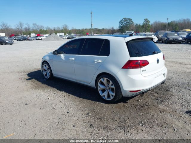 3VW4T7AUXFM003963 Volkswagen Golf Gti 2.0t Se 4-door
