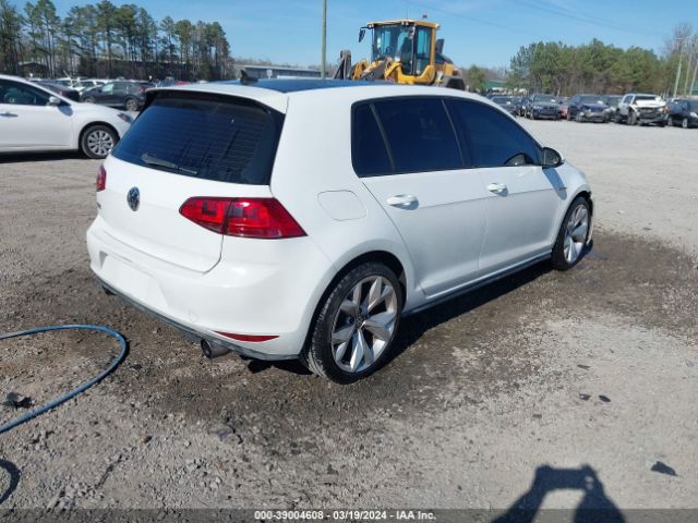 3VW4T7AUXFM003963 Volkswagen Golf Gti 2.0t Se 4-door