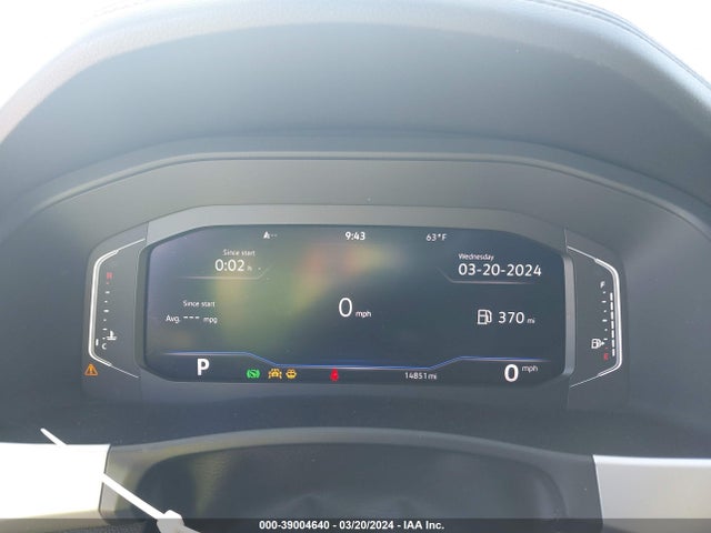 1V2WR2CA6NC535032 Volkswagen Atlas 3.6l V6 Se W/technology
