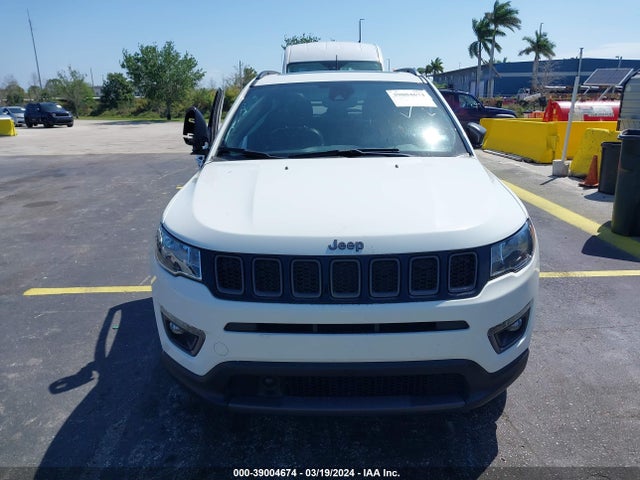 3C4NJCEB7MT597431 Jeep Compass 80th Anniversary Fwd