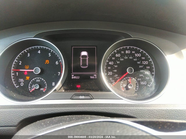 3VW217AU7GM029189 Volkswagen Golf Tsi S 4-door