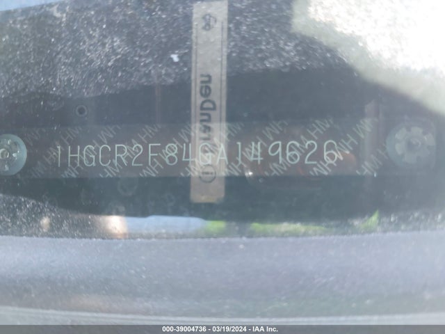 Honda Accord Ex-l 2016 1HGCR2F84GA149626 Image 9