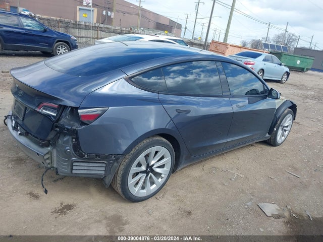 Tesla Model 3 Rear-wheel Drive 2022 5YJ3E1EA3NF357025 Image 4