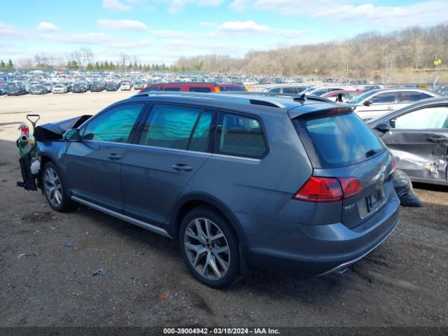 3VWH17AU7HM530806 Volkswagen Golf Alltrack Tsi S/tsi Se/tsi Sel