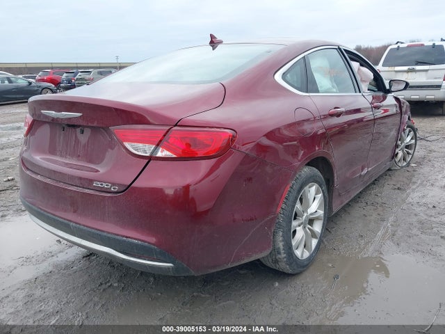 Chrysler 200 C 2015 1C3CCCCB7FN760199 Image 4