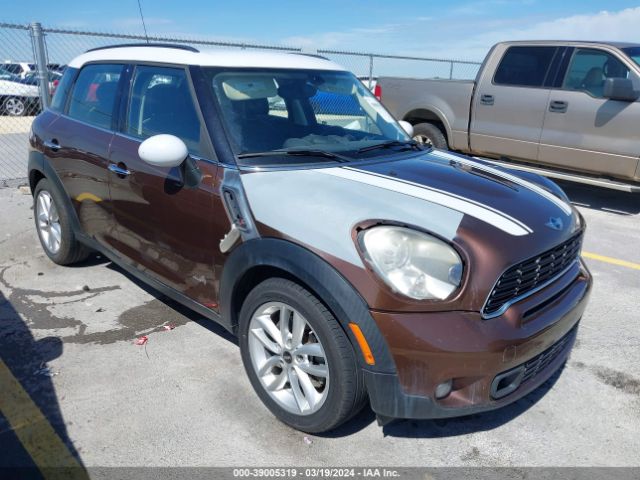 39005319 :رقم المزاد ، WMWZC5C54EWP36105 vin ، 2014 Mini Countryman Cooper S مزاد بيع