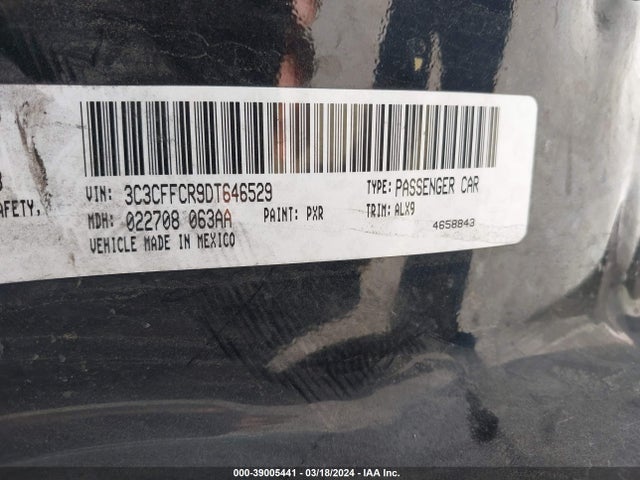 2013 FIAT 500 3C3CFFCR9DT646529 Photo 8