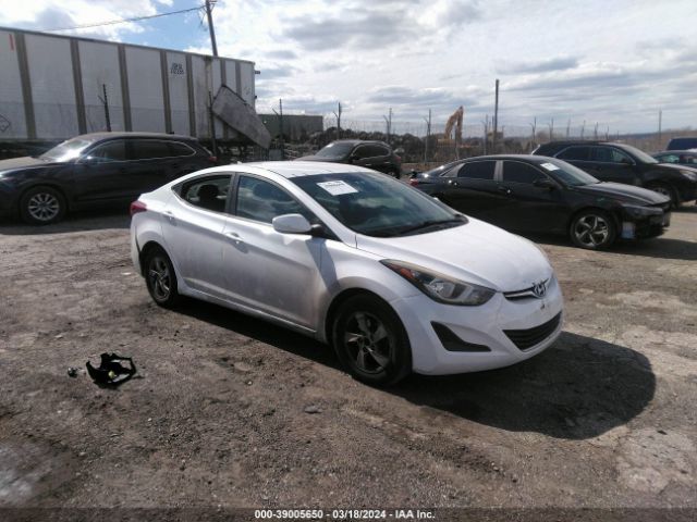 Auction sale of the 2015 Hyundai Elantra Se, vin: 5NPDH4AE5FH604781, lot number: 39005650