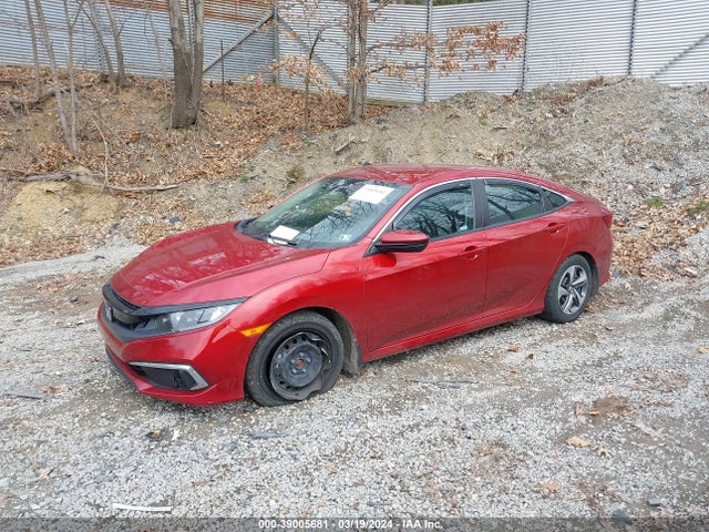 Honda Civic Lx 2019 2HGFC2F66KH516873 Image 2