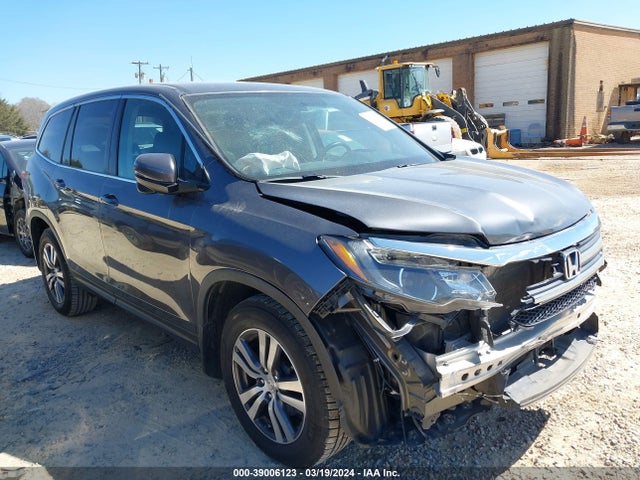 Honda Pilot Ex-l 2018 5FNYF5H5XJB022346 Image 1