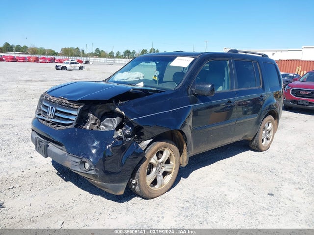 Honda Pilot Ex-l 2014 5FNYF3H56EB017283 Image 2