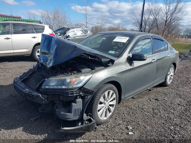 Honda Accord Ex-l V-6 2014 1HGCR3F80EA040941 Image 2