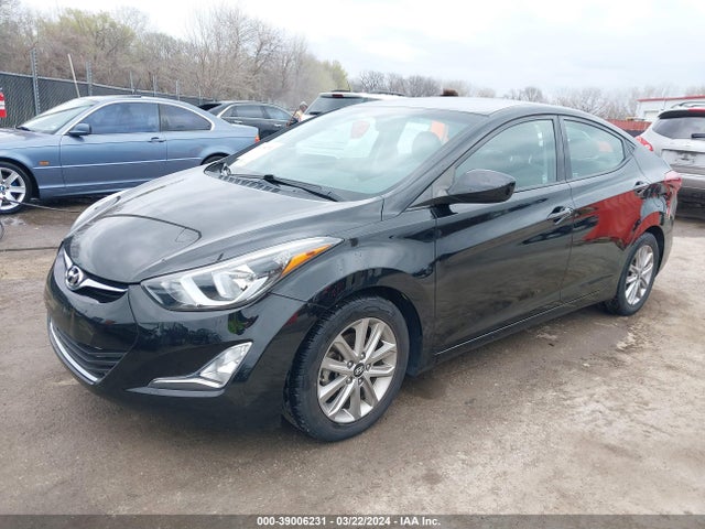 Hyundai ELANTRA SE 2014 5NPDH4AE1EH457843 Image 2