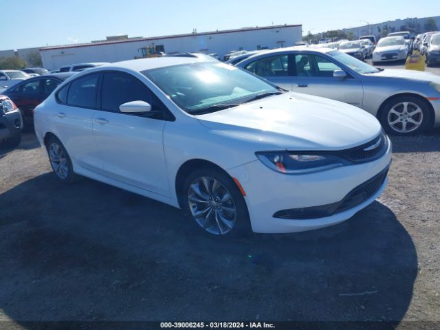 Auction sale of the 2015 Chrysler 200 S, vin: 1C3CCCBB3FN538941, lot number: 39006245