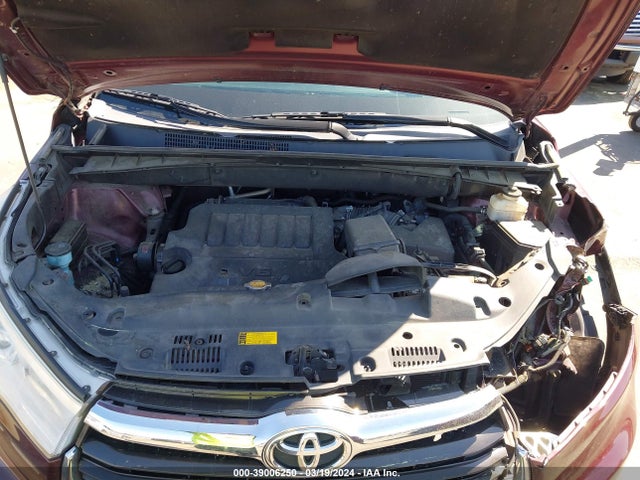 Toyota Highlander Xle V6 2014 5TDKKRFH6ES024165 Image 10