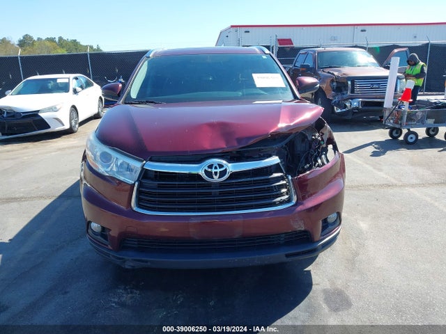 Toyota Highlander Xle V6 2014 5TDKKRFH6ES024165 Image 12