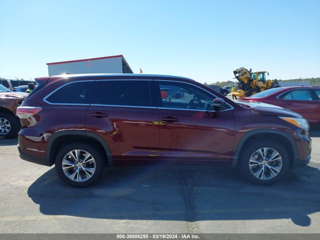 Toyota Highlander Xle V6 2014 5TDKKRFH6ES024165 Image 13