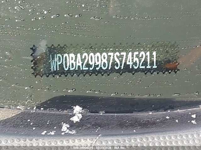 2007 PORSCHE 911 WP0BA29987S745211 Photo 8