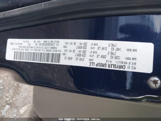 2C4RDGBG0ER354760 Dodge Grand Caravan Se
