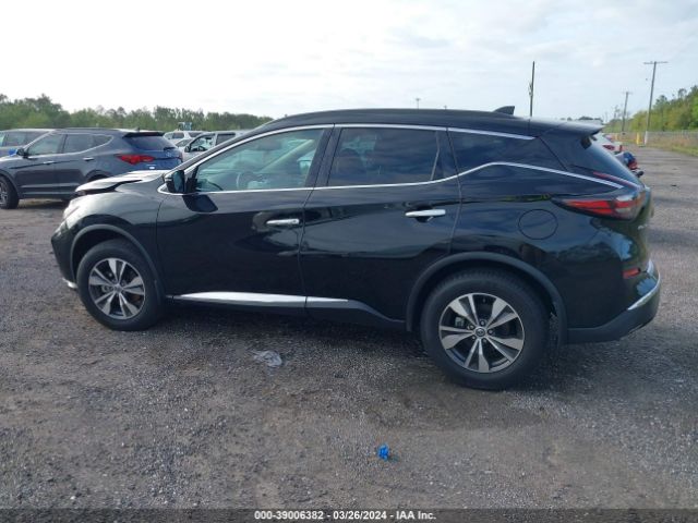 5N1AZ2BJ9NC124314 Nissan Murano Sv Fwd