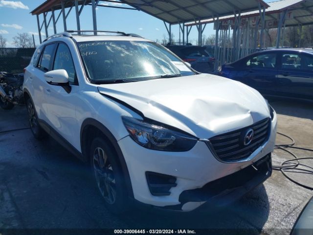 Продаж на аукціоні авто 2016 Mazda Cx-5 Grand Touring, vin: JM3KE4DY0G0741705, номер лоту: 39006445