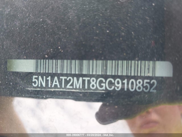 Nissan Rogue Sl 2016 5N1AT2MT8GC910852 Image 9