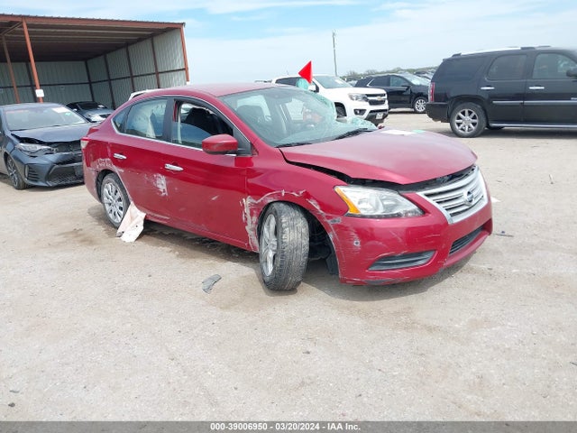 Nissan SENTRA SV 2014 3N1AB7AP9EL634309 Image 1