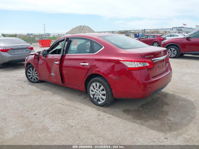 Nissan SENTRA SV 2014 3N1AB7AP9EL634309 Image 3