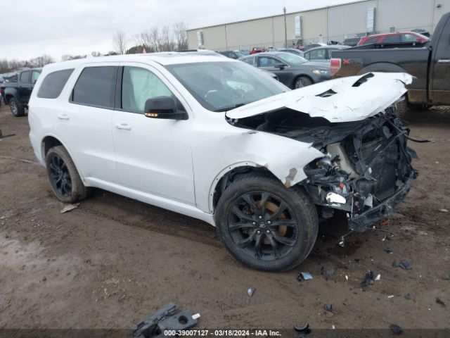 Auction sale of the 2019 Dodge Durango R/t Awd, vin: 1C4SDJCT6KC836535, lot number: 39007127