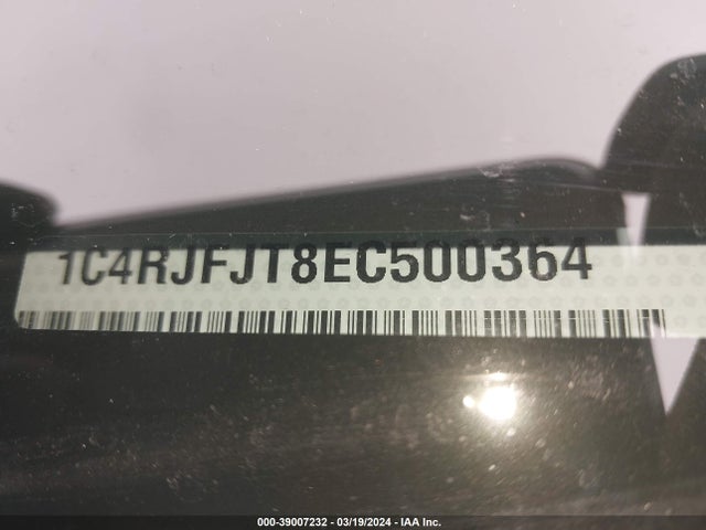 1C4RJFJT8EC500364 Jeep Grand Cherokee Summit