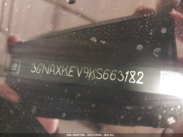 Chevrolet EQUINOX LT 2019 3GNAXKEV9KS663182 Image 9