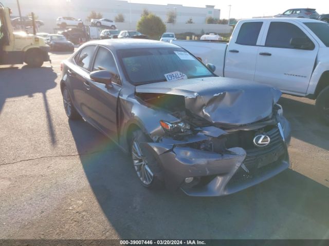 39007446 :رقم المزاد ، JTHBF1D25E5036137 vin ، 2014 Lexus Is 250 مزاد بيع