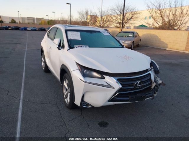 2017 Lexus Nx 200t მანქანა იყიდება აუქციონზე, vin: JTJYARBZ1H2052234, აუქციონის ნომერი: 39007665