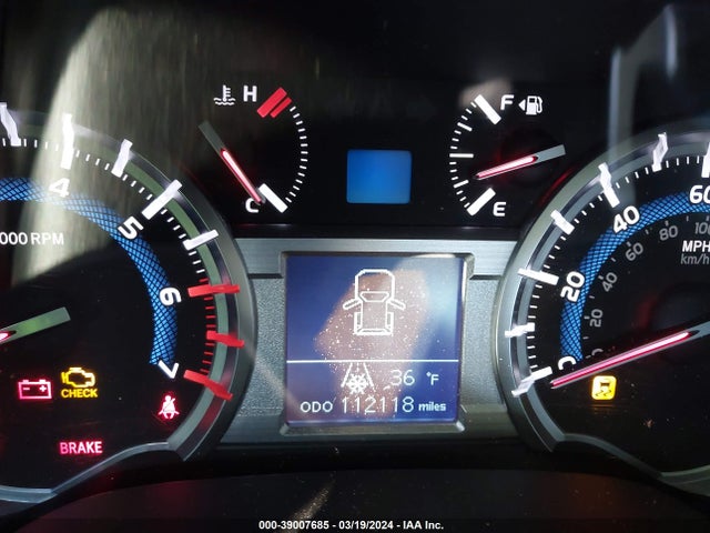 Toyota 4RUNNER SR5 2016 JTEZU5JR2G5134880 Image 15