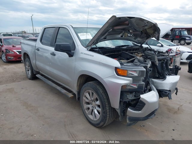 Chevrolet Silverado 1500 2wd  Short Bed Custom 2020 3GCPWBEH1LG256994 zdjęcie główne