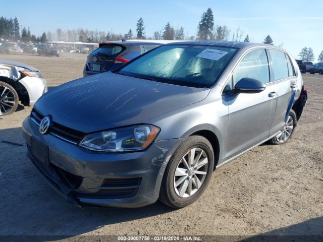 3VW217AU0HM063606 Volkswagen Golf Tsi S 4-door/tsi Se 4-door/tsi Sel 4-door/tsi Wolfsburg Edition 4-door