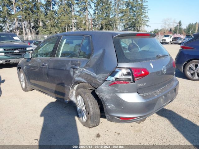 3VW217AU0HM063606 Volkswagen Golf Tsi S 4-door/tsi Se 4-door/tsi Sel 4-door/tsi Wolfsburg Edition 4-door